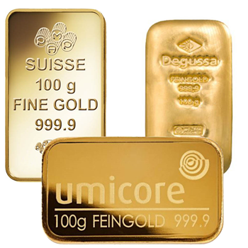 100g Gold Bar value